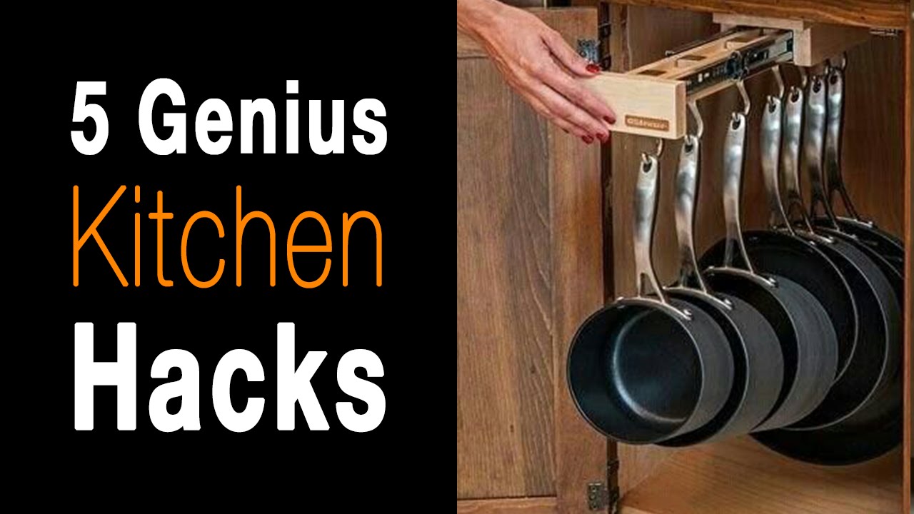 5 Kitchen Storage Solutions That Are Borderline Genius 