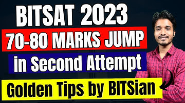 BITSAT 2023: How to Boost 70-80 Marks in 2nd Attempt | Common Mistakes  in BITSAT 1st attempt