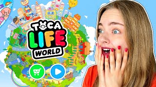 САМАЯ МИЛАЯ ИГРА в МИРЕ 😍 ТОКА БОКА Мой Первый Летсплей Toka Life Ната Лайм