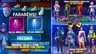 CALÇA ANGELICAL BRANCA COM GIRO DE GRAÇA, NOVAS INCUBADORAS COMPLETAS, ROUPAS DA ATUALIZAÇÃO E MAIS!