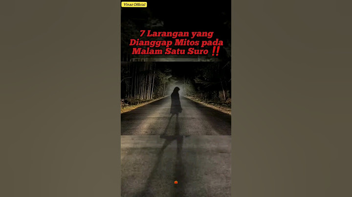 7 Larangan yang Dianggap Mitos pada Malam Satu Suro ‼️ #youtubeshorts #subscribe #malamsatusuro