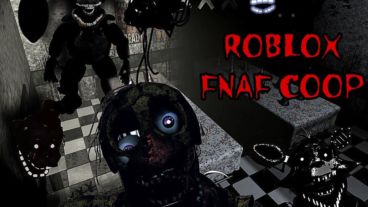 FNAF COOP #robloxhorrorgame #robloxhorror #robloxscarygame #horror #ro