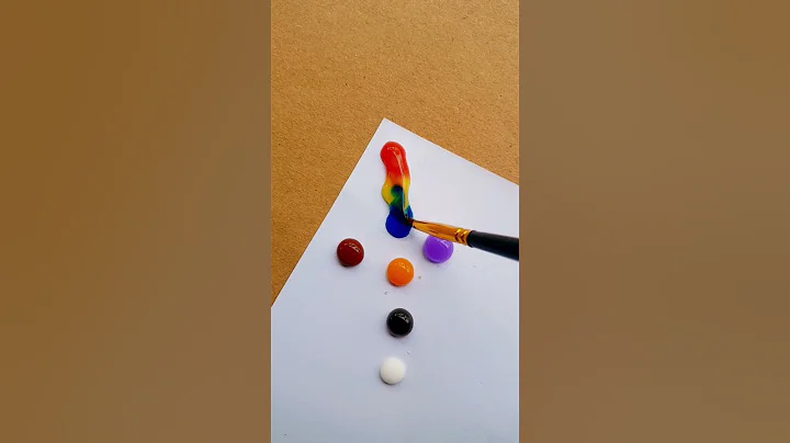 Colour mixing 🎉🔴🌹 #shorts #youtubeshorts #satisfying 196