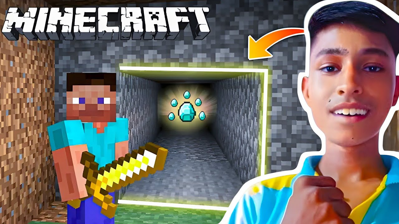 I FOUND SECRET CAVE IN MINECRAFT SURVIVAL SERIES 😳 || MINECRAFT ...