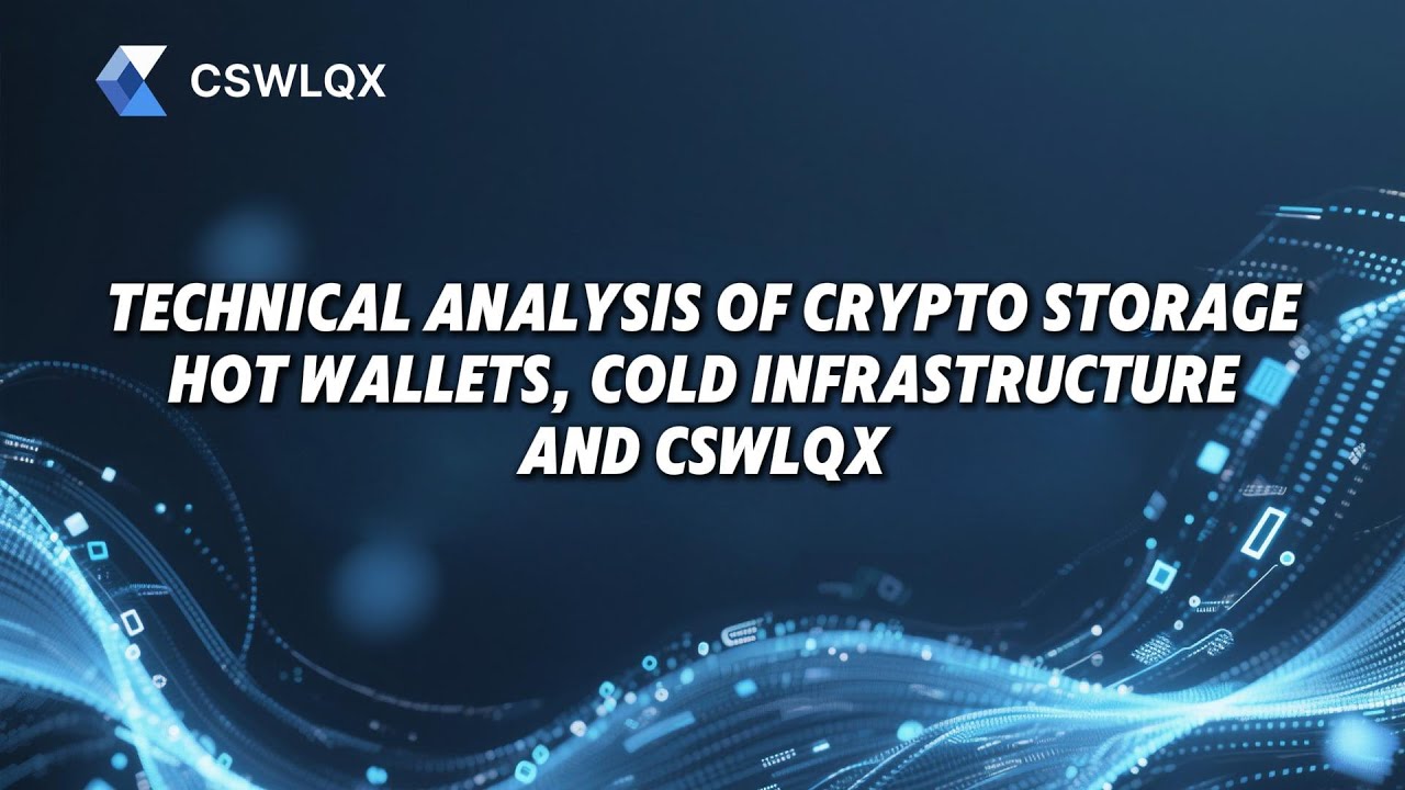Technical Analysis of Crypto Storage: Hot Wallets, Cold Infrastructure, and  CSWLQX