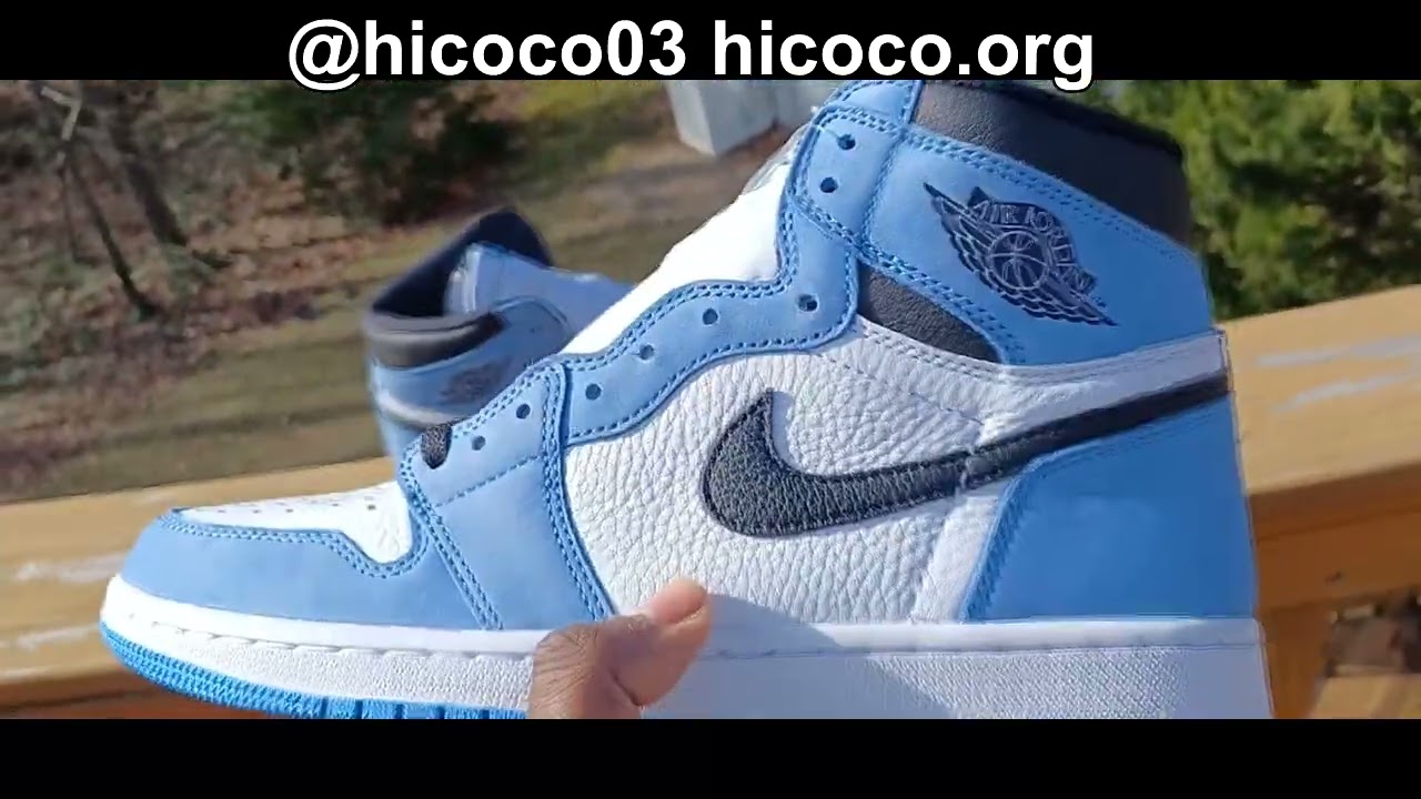Jordan 1 University Blue Cocosneakers