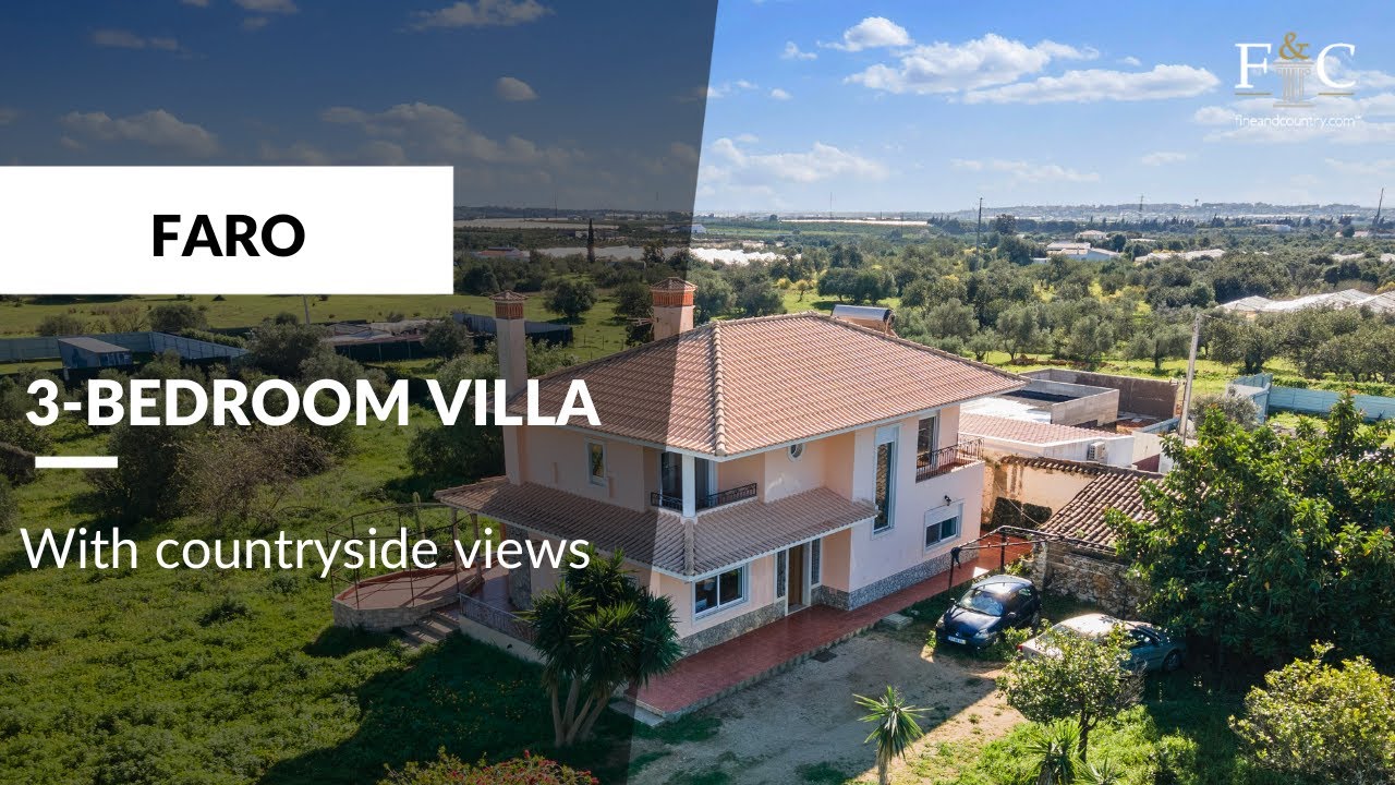 Algarve / Faro - 3-bedroom villa with countryside views