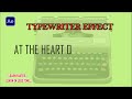 Gambar cover After Effects Tutorial_ Quick and Simple Typewriter Effect in After Effects_ no plugin.