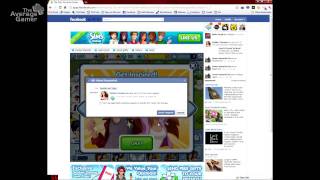 Sims Social Beta - Login Spam