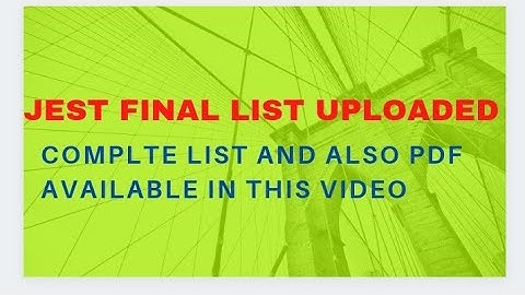 JEST AND PST FINAL LIST UPLOADED ON IBA SUKKUR WEBSITE DOWNLOAD IN PDF LINK AVAILABLE IN DISCRETION