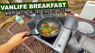 Vanlife Breakfast | Delicious Simple Breakfast Before Heading Out To Another Adventure