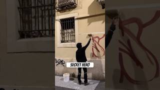 He Erases Graffiti Like It Never Existed