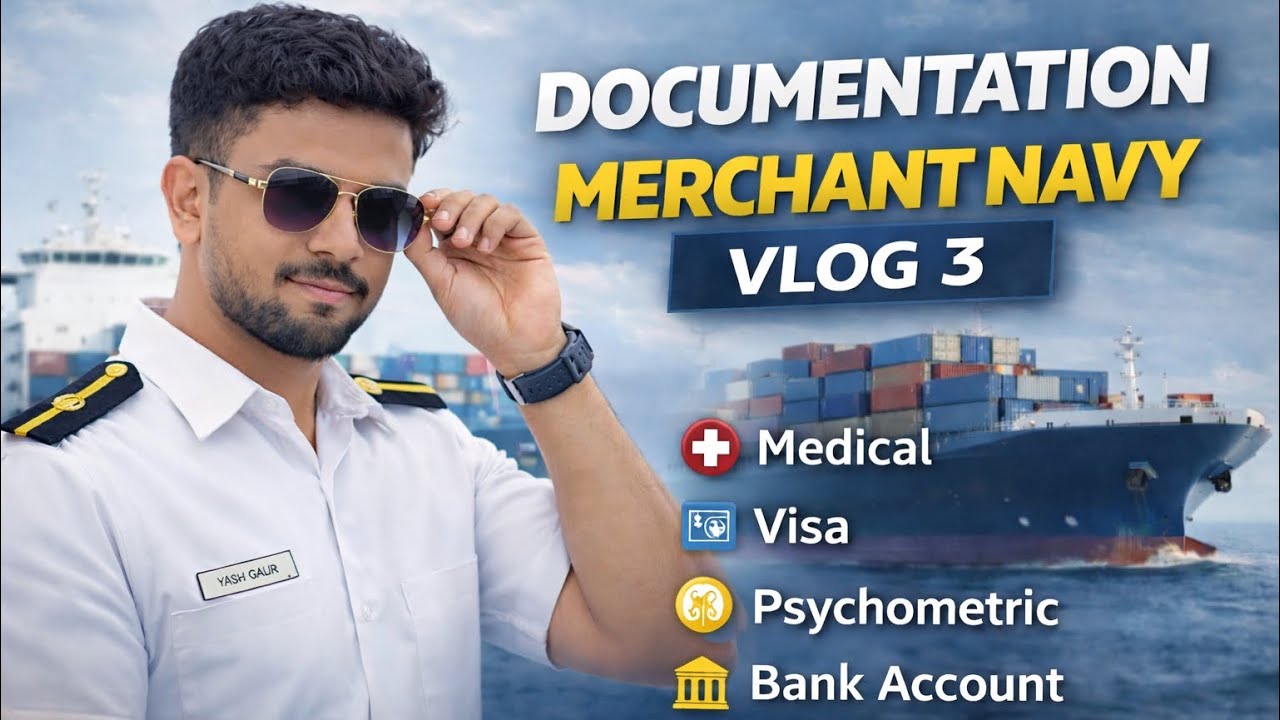 Merchant Navy Documentation Explained | CDC, Passport, INDOS, STCW | Complete Guide in one video