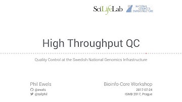 ISMB Bioinfo Core Workshop: Phil Ewels