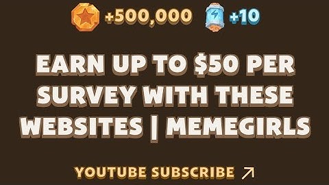 Earn Up to $50 Per Survey with These Websites | MemeGirls video code