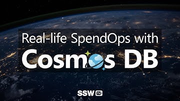 Real-life SpendOps with Azure Cosmos DB | William Liebenberg
