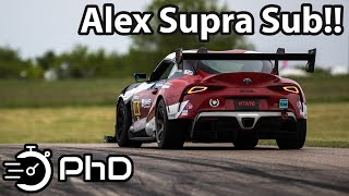 Alex the Super Sub! Time Attack Supra Gridlife Midwest Festival Gingerman Raceway - Project TA90