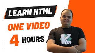 Learn HTML In One Video - تعلم HTML في فيديو واحد كورس كامل