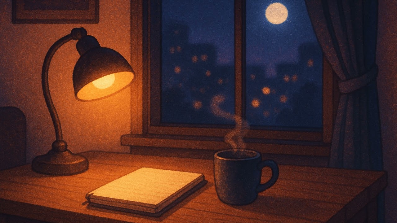 Moonlit Desk | Fo-Fi Focus Mix | FREE FOR PROFIT