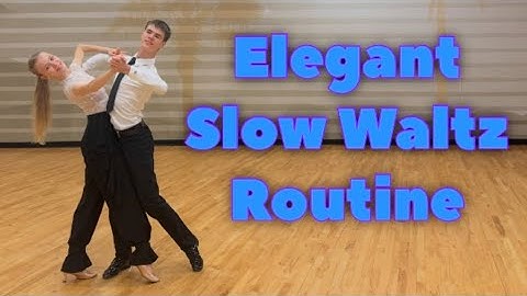 Elegant Slow Waltz Routine | Figure Names & Timing