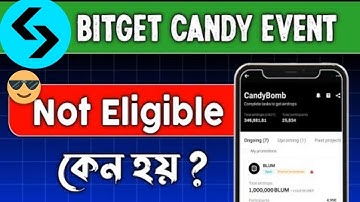 Bitget account not eligible | Token not received | Bitget new cadyboomb event | Bitget not eligible"