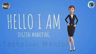 Digital Marketing Video Animation Typography Transitions Template Editing After Effect Download