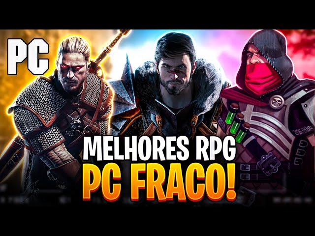 OS 12 MELHORES JOGOS DE RPG PARA PC FRACO (ATUALIZADO) 