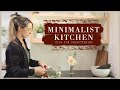 ESSENTIAL MINIMALIST KITCHEN TIPS - 5 tips for Clutter Free January