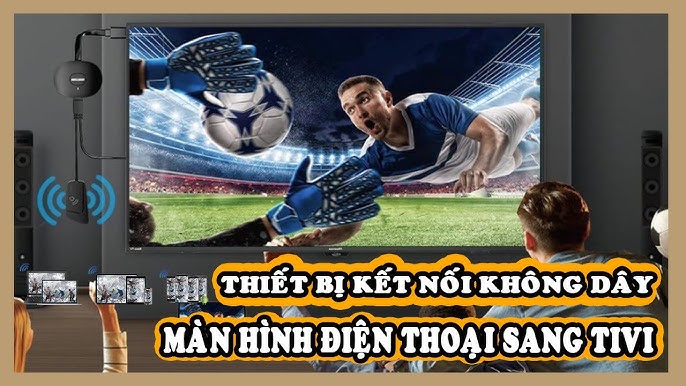 HDSD) Thiết Bị Kết Nối HDMI Không Dây 2.4G, 5G 4K WiFi Cho iOS ...