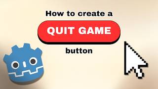 Quit button tutorial in Godot