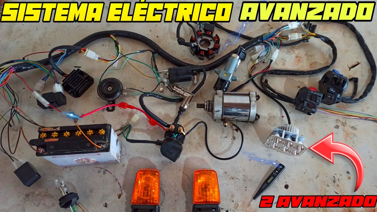 Como Aprender El Sistema ElÉctrico De Mi Moto 125150200250 Parte 2