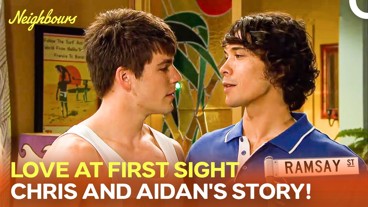 That's How It All Started! | Chris & Aidan | Neighbours