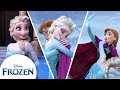 Elsa and Anna Unforgettable Moments | Frozen