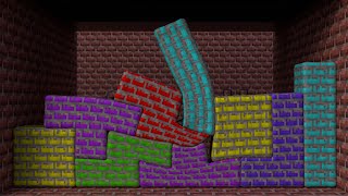 Minecraft Style | Remake: Softbody Tetris V31 ❤️ C4D4U screenshot 5