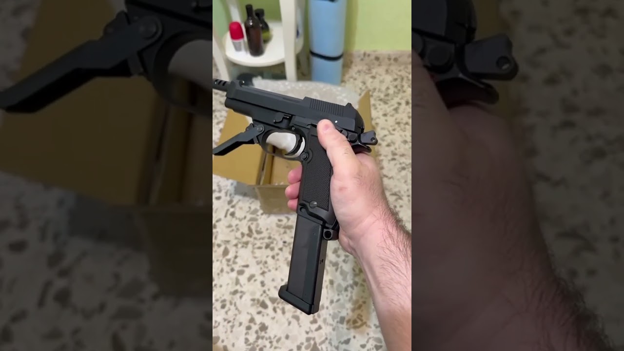 ベレッタ M93R Raffica ハンドガン GBB エアソフトガン (ガスブロー 