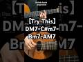 【Try This Chords Progression】DM7-C#m7-Bm7-AM7
