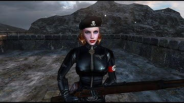 { REALRTCW 4.0 EVEN MORE ENEMIES: ELITE GUARD } Return to Castle Wolfenstein { FEMALE NAZIS } 1/6