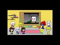 undertale reacts to glitchtale 4 your best friend