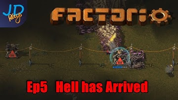 Ep5 De hel is aangebroken | Factorio Biter Hell | Gameplay, Laten we spelen
