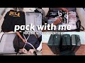 Pack with me for my move abroad | How I pack my suitcase like a pro
