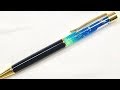 【ＵＶレジンResin】前半　宇宙ボールペン作り♡The first half space ball pen making chopsticks