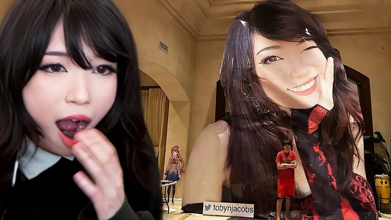 Someone Made A 20ft Cutout Of Me... - YouTube