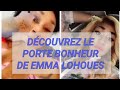 Emma lohoues et son porte bonheur