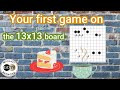 Playing Go on the 13x13 board