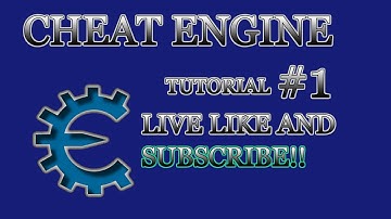 Cheat Engine 6.5.1 Tutorial #1