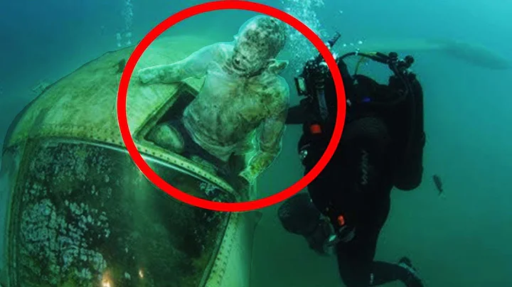 Diver Solves 75 Year Old Mystery After Body Trapped In Plane Grabs Hold Of Him...