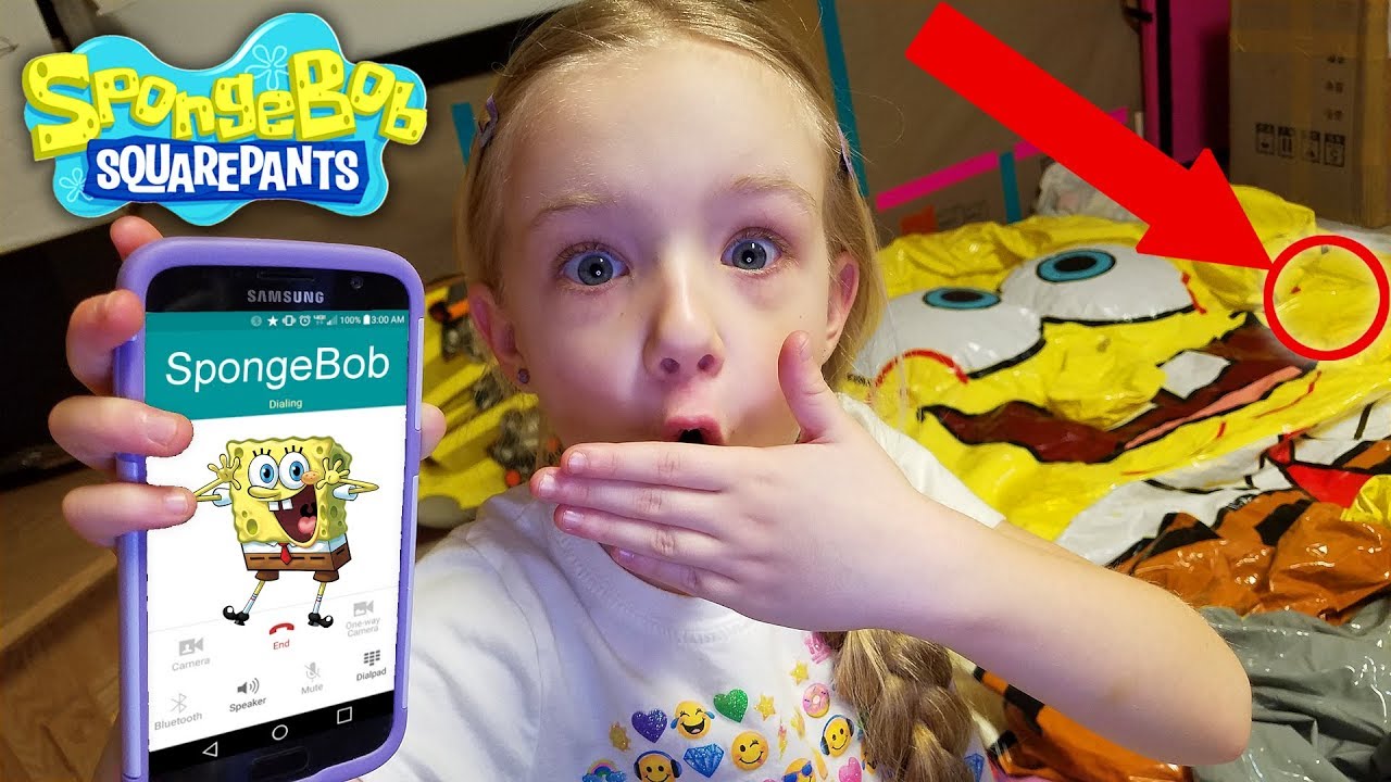 Calling SpongeBob SquarePants OMG He Answers With Patrick Star!!! - YouTube