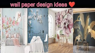 Wall Paper Ideas Use Wall Paper For Bedroom Living Room Decor Natural Wall Paper Home Decor
