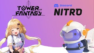 Tener Discord NITRO 1 mes GRATIS!! - Tower of Fantasy x Discord