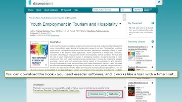 Finding and using e books